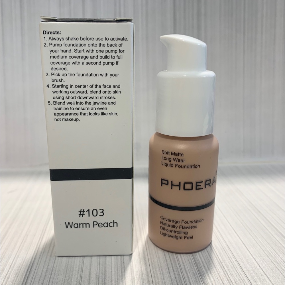 Phoera Foundation #103 Warm Peach
